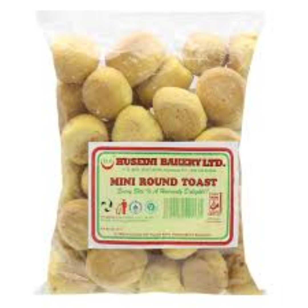 HUSEINI ROUND TOAST 400G